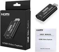 HDMI to USB Video Capture Card.