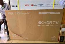 55 TCL Google UHD 4K Frameless +Free TV Guard