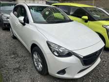 Mazda Demio white color fully loaded 2017 model