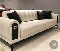 Latest 3 seater tufted sofa in white