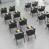 Office Chair; School Black Write Chair With Pad