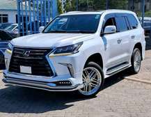Lexus LX570 White Sport Sunroof
