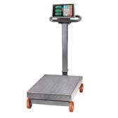 500KG Electronic cargo weighing scale with wheels