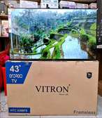 43 Vitron smart Frameless +Free TV Guard
