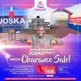 Joska Phase 2 Serene Gardens Plot 550K KES