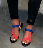Coloured sandals