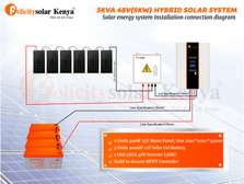 5kva 48V Hybrid Solar System With 400W Mono Panel