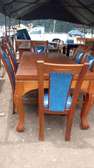 Dinning table solid with 6 chairs