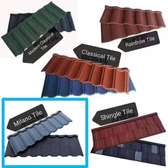 Coated roofing tiles