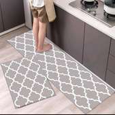 *2pcs kitchen mats with super non-slip underside