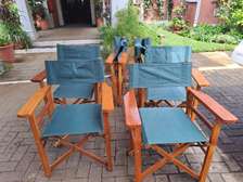 Jungle green foldable balcony / camp/ Director Chairs