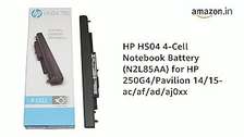 HP HS04 Laptop Battery for HP 250 G4 14/15-ac ad/aj0xx