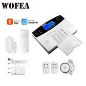 Home security wifi GSM alarm system with APP control tuya