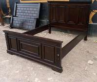5x6 wooden bed.   ....