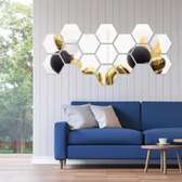 Hexagonal Wall Mirror Set 0f 10pieces
