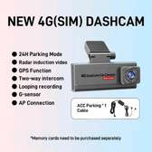 Dashcam 4G with GPS & Two-Way Intercom