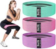 Set of 3 Resistance Bands for Legs and Butt