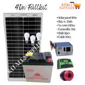 solar fullkit 40w with free gifts