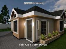 Typical suburban 3 bedroom house plan