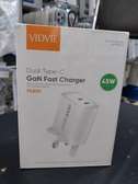 VIDVIE®  GaN Dual Type-C 45W High Power Charger
