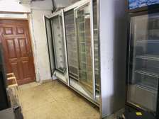 Display upright freezer