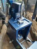 Bathing soap stamping unit