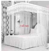 High quality Rail mosquito nets with two stands