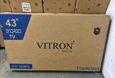 43 Vitron Frameless Television - Super Sale