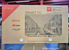 new brand 75 inch vitron smart 4k uhd tv cbd shop