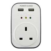 13A Tronic Television Guard With 2 USB Ports
