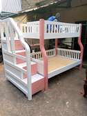 Hardwood kids bunk bed