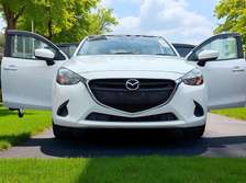 Mazda Demio 
Year 2019
Model fully loaded white color.