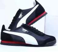 Black-White-Red PUMA Roma Sneaker