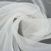 Screen Printing Silk Mesh Fabric White Color Material