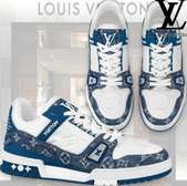 Louis Vuitton LV Monogram Blue Denim Trainer Sneaker