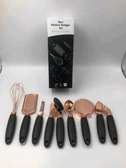 7 Pieces Set Copper Coated Stainless Steel Utensils