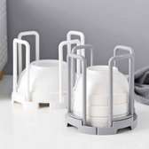 Adjustable Stackable Bowl Storage Drain Rack Holder