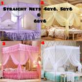 Straight mosquito net