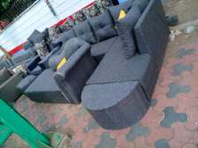 Full L shaped sofa set on sell