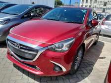 Mazda Demio petrol red 2016 2wd