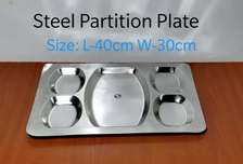 Steel partition plate