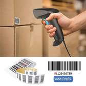 LED 1D & 2D USB Barcode Scanner (Wired)