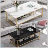 Marble Effect Wooden Coffee Tables