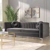 3 seater piping modern sofa design