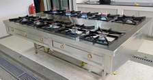 Commercial cooking unit for big restaurant kitchens