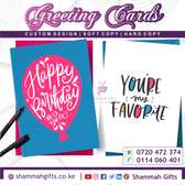 GREETING CARDS - CUSTOMIZED