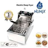 X 6Ltr Electric Commercial Chips Deep Fryer