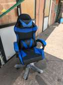 Ergonomic Gaming Chair Blue Black with Lumbar Support