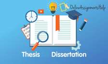 Concept Note and Dissertation Writing Services