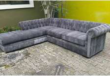 Chesterfield L shaped couch